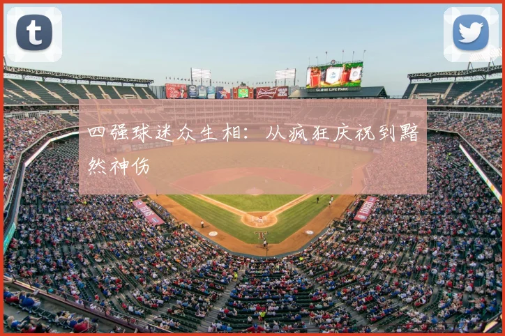 四强球迷众生相：从疯狂庆祝到黯然神伤